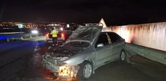 Bafra'da Trafik Kazası: 1 Yaralı