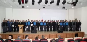 Samsun'da 20 Polis Memuruna Gemi Adamı Sertifikası Verildi