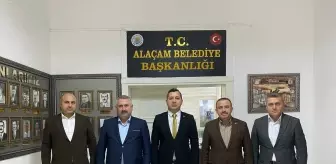 SASKİ Genel Müdürü Bahattin Yanık, Alaçam Belediye Başkanı'nı Ziyaret Etti