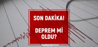 Az önce deprem mi oldu? 14 Aralık en son depremler kaç şiddetinde oldu? Kandilli Rasathanesi ve AFAD