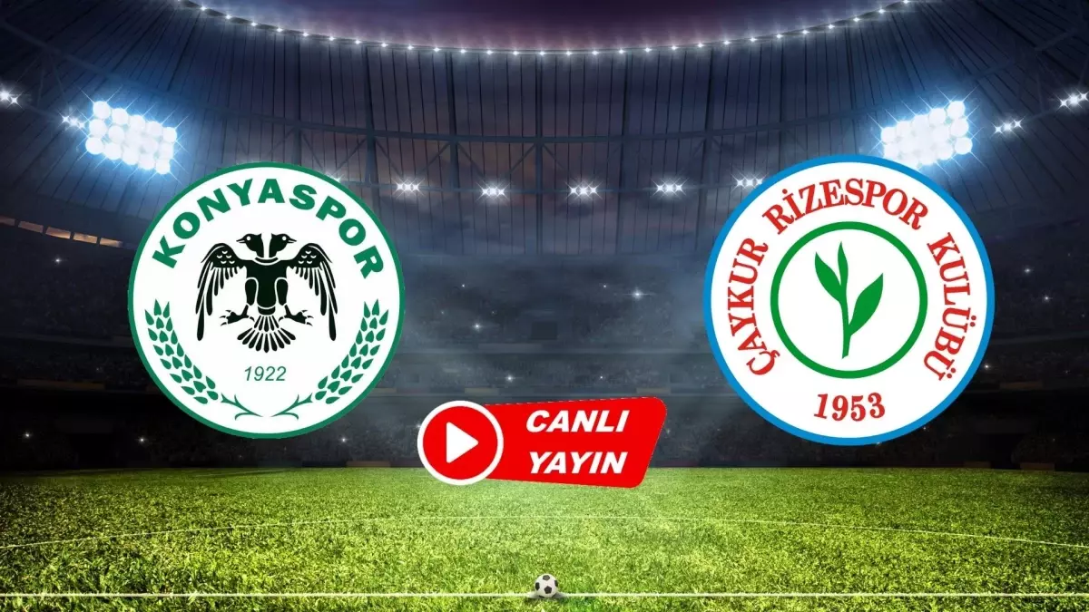 CANLI MAÇ İZLE! 14 Aralık Ç.Rizespor-Konyaspor Bein Sports canlı yayın bilgileri neler?