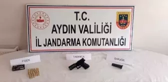 Aydın'da Jandarma Operasyonu: 1 Tabanca ve 50 Fişek Ele Geçirildi