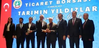 Edirne Ticaret Borsası'nda 'Tarımın Yıldızları Ödülleri' Töreni Düzenlendi