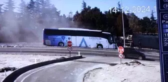 Nevşehir'de Turist Taşıyan Otobüs Kazası: 6 Yaralı