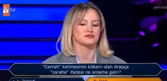 'Cerrah' kelimesinin kökeni olan Arapça 'caraha' ifadesi ne anlama gelir?