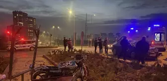 Kayseri'de Otomobil ve Motosiklet Çarpıştı: 4 Yaralı