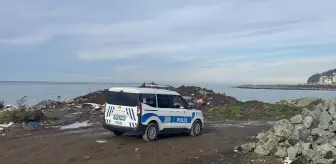 Rize Çayeli'nde Sahilde Patlamamış Mühimmat Bulundu