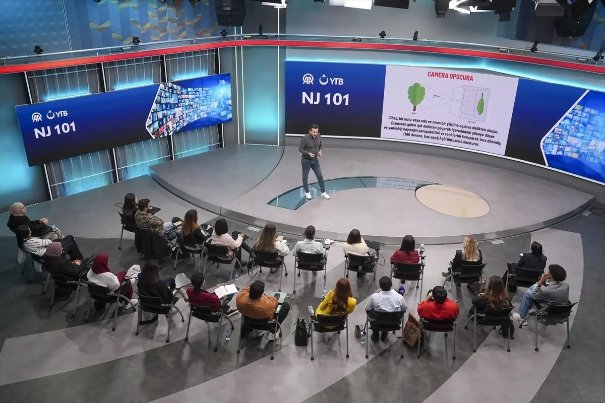 Uluslararası Öğrencilere 'New Journalism 101' Eğitimi Tamamlandı