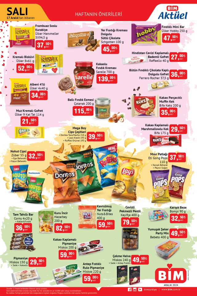 17 ARALIK BİM AKTÜEL KATALOĞU! 17 Aralık Salı BİM aktüel kataloğunda hangi ürünler var?