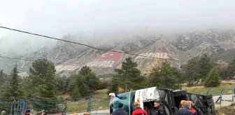 Isparta'da Yolcu Otobüsü Devrildi: 1 Ölü, 24 Yaralı