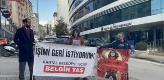 Belgin Taş, İşten Çıkarılmasını Protesto Etti