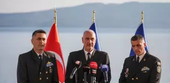 NATO Daimi Mayın Karşı Tedbirleri Deniz Görev Grubu-2'nin komutası Türkiye'ye geçti