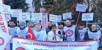 ÜNİPERSEN'den Tayin Sorunu İçin Eylem