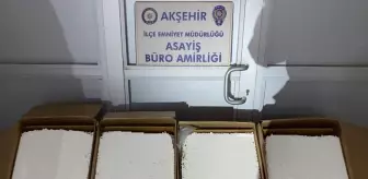 Akşehir'de 92 Bin Kaçak Sigara Ele Geçirildi