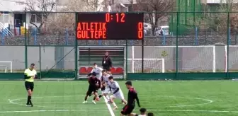 Gültepespor U18, Atletikspor'u 1-0 Yenerek Galip Geldi