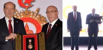 Ersin Tatar'a Türk Dünyası Üstün Hizmet Madalyası verildi