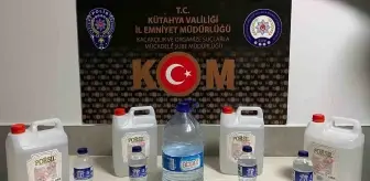 Kütahya'da Etil Alkol Kaçakçılığına Operasyon