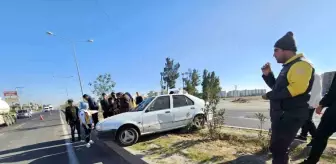 Nusaybin'de Tır ve Otomobil Çarpıştı: 1 Yaralı