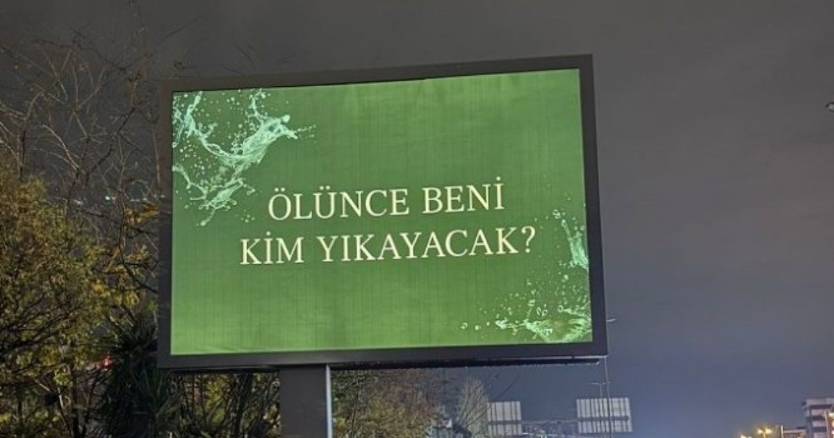 Ölünce beni kim yıkayacak neyin reklamı?