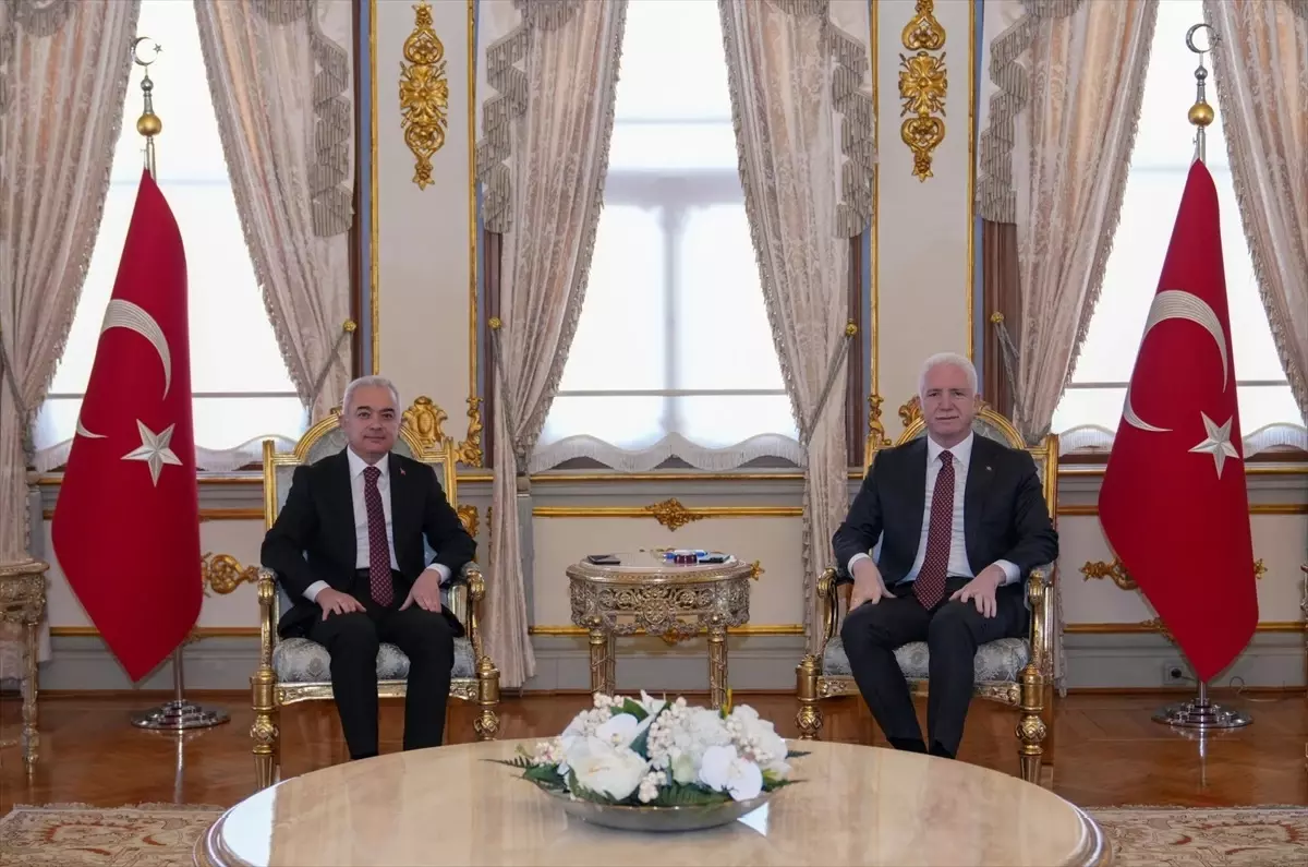 Kırklareli Valisi Uğur Turan, İstanbul Valisi'ni Ziyaret Etti