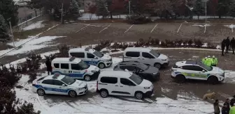 Afşin'de Yeni Polis Araçları Hizmete Alındı