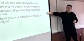 Zonguldak MYO'da Habercilik Söyleşisi Gerçekleşti