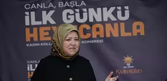 AK Parti Polatlı İlçe Kadın Kolları Kongresi'nde Şerife Ceylan Yeniden Başkan Seçildi