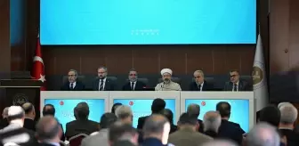 Diyanet İşleri Başkanı Erbaş, İl Müftüleri İstişare Toplantısı Sonuç Bildirgesi'ni açıkladı Açıklaması