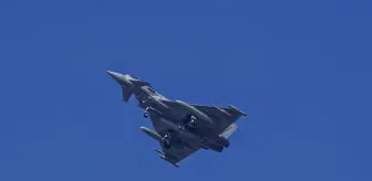 Eurofighter Typhoon Savaş Uçağı Ankara'ya İndi