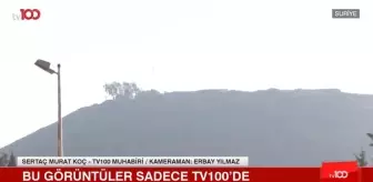 İsrail askerlerinin Golan'daki mevzileri ilk kez tv100 tarafından görüntülendi