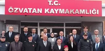 Kayseri Valisi Gökmen Çiçek, Özvatan İlçesini Ziyaret Etti