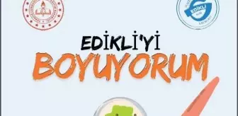 Edikli Beldesinde Öğrencilere Boyama Kitabı ile Yerel Eğitim