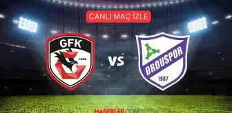 ZİRAAT TÜRKİYE KUPASI Gaziantep FK-52 Orduspor FK maçı CANLI, HD izle! Gaziantep FK-52 Orduspor FK maçı saat kaçta, hangi kanalda?