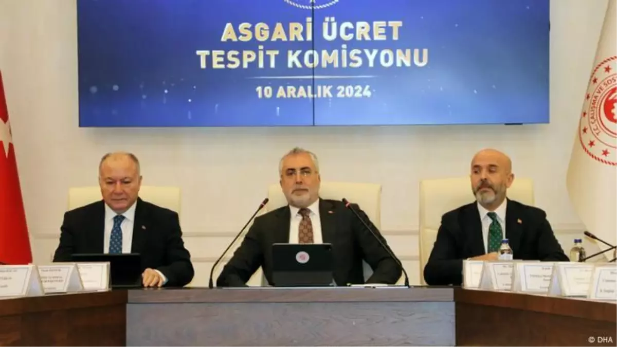 Asgari Ücret Tespit Komisyonu'nun Üçüncü Toplantısı Bugün Gerçekleştirilecek