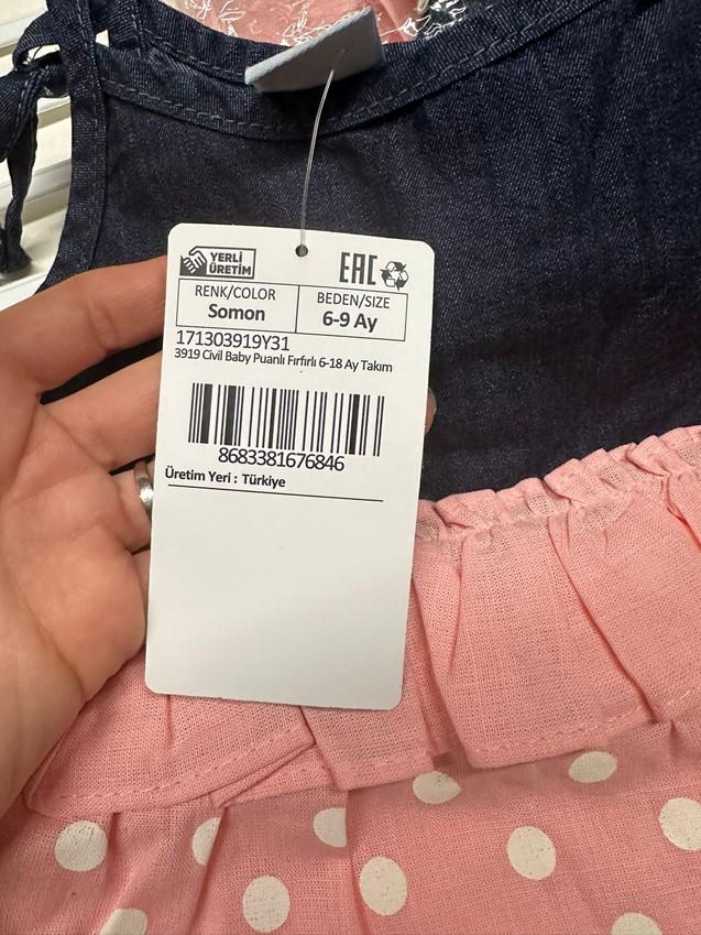 The ministry is recalling some children's clothing from the market