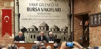 Bursa'da Vakıflar Genel Müdürlüğü'nün 100. Yılı Kutlandı