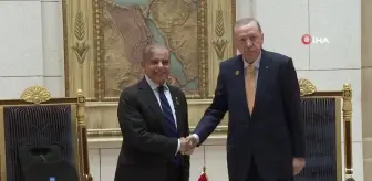 Cumhurbaşkanı Erdoğan, Pakistan Başbakanı Şerif ile görüştü