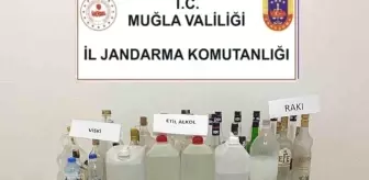 Muğla'da Yeni Yıl Öncesi Sahte Alkol Operasyonu