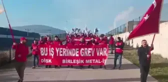 Metal İşçileri Bir Fabrikada Daha Grev Başladı