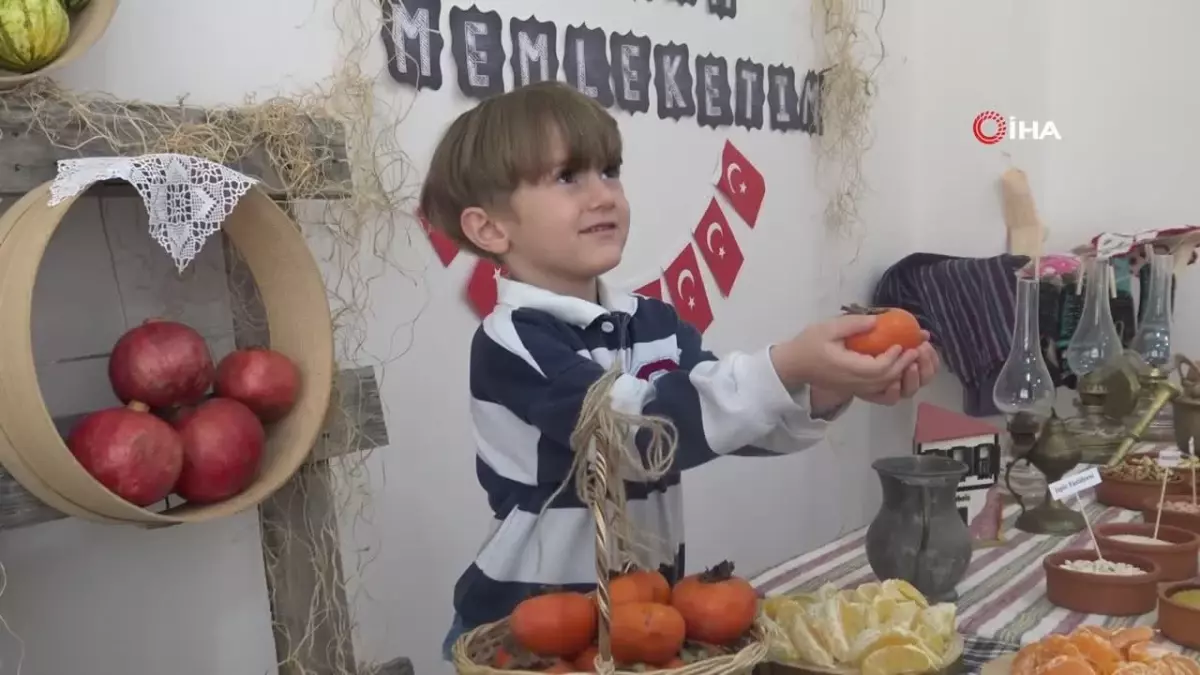Miniklerden Yerli Malı Haftası Kutlaması