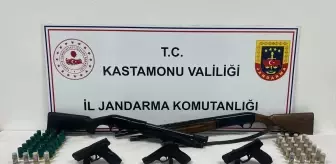 Kastamonu'da Silah Kaçakçılığı Operasyonu: 5 Gözaltı