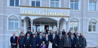 Sivas Valisi Yılmaz Şimşek, Akıncılar İlçesini Ziyaret Etti