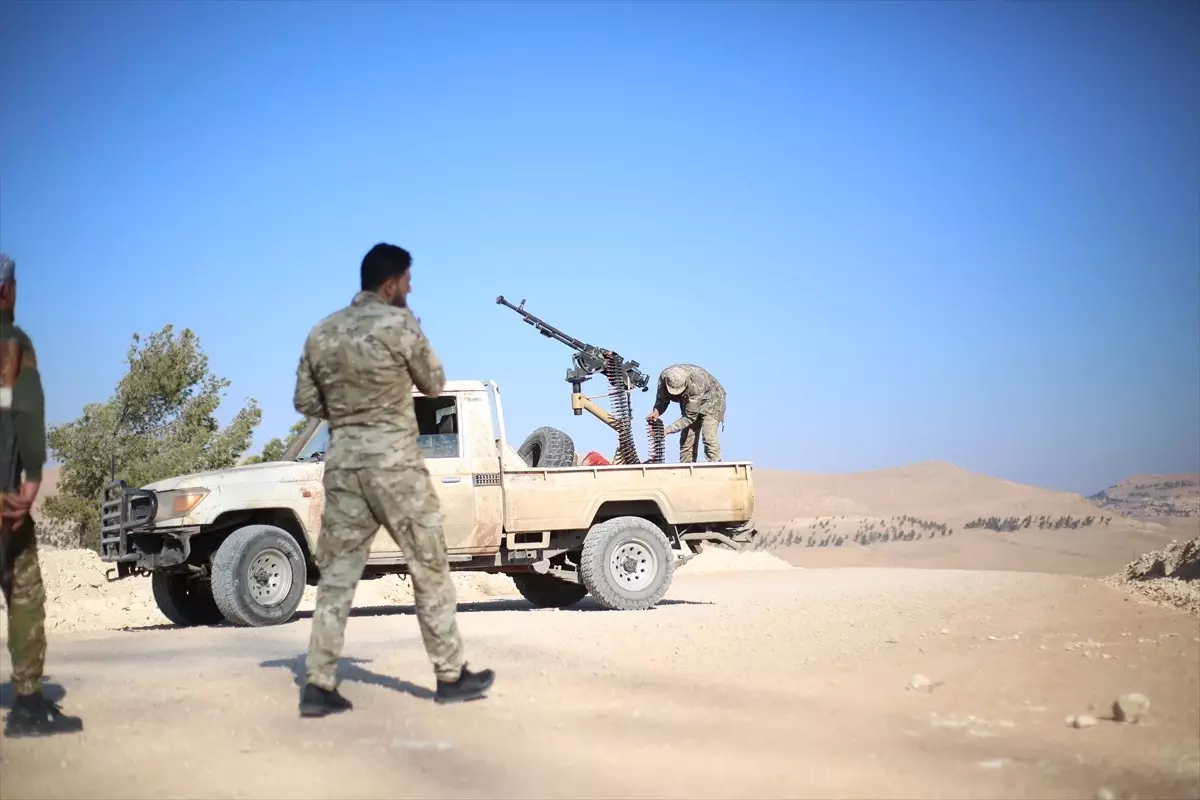 Suriye Milli Ordusu Münbiç'te PKK/YPG Tehditlerini Ortadan Kaldırıyor