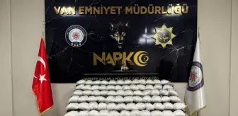 Van'da Uyuşturucu Operasyonu: 143 Kilo Metamfetamin Ele Geçirildi