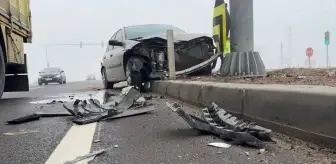 Aksaray'da Trafik Kazası: 2 Yaralı