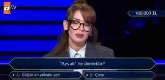 Ayyuk ne demektir? (Kim Milyoner Olmak İster)