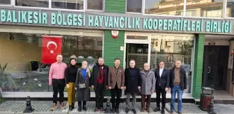 AK Parti Karesi İlçe Başkanı Hakan Aka, Süt Üreticileri ile Bir Araya Geldi