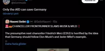 Elon Musk, Almanya'da AfD'yi Destekledi