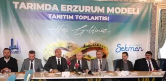 Erzurum'da 'Tarımda Erzurum Modeli' Kitap Tanıtımı Gerçekleşti