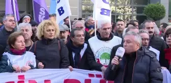 Meclis Önünde İzin Verilmeyen Bütçe Açıklaması, Sakarya Caddesi'ne Taşındı: 'bütçe Teklifi Halkın Hiçbir Sorununa Çözüm Olmayacak'